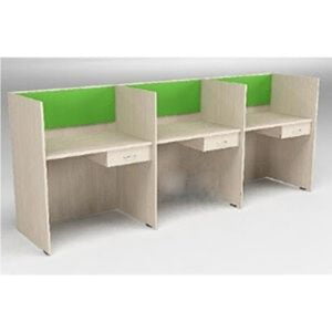 Baia de telemarketing com 01 GAVETA BT-25