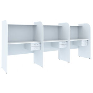 Baia de call center com 02 GAVETAS BT-26
