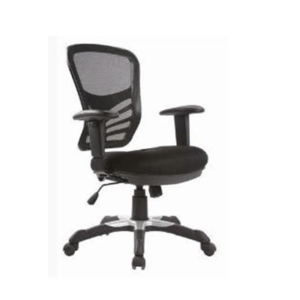 Cadeira  Diretor  Base giratória em nylon com cinco rodízios DIR PRO47