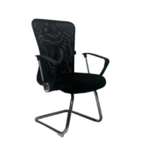 POLTRONA FIXA -Encosto em tela- Base cromada FIX PRO36