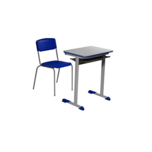 Conjunto escolar infantil com os cantos arredondados CJE-03