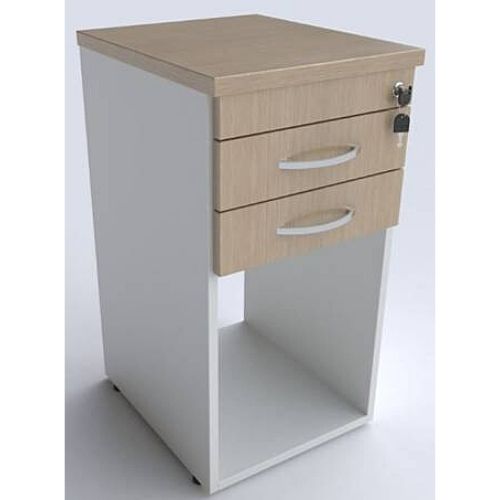 Gaveteiro 02 gavetas com chave e nicho para CPU GF-04