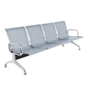 Longarina 04 lugares estrutura inox LONG PRO20