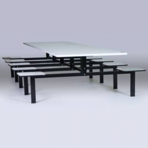 Mesa refeitório- Cantos retos REFE PRO 01