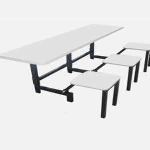 Mesa refeitório- Cantos retos REFE PRO 04