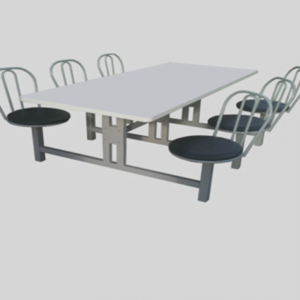 Mesa refeitório Encosto em Arco REFE PRO 05