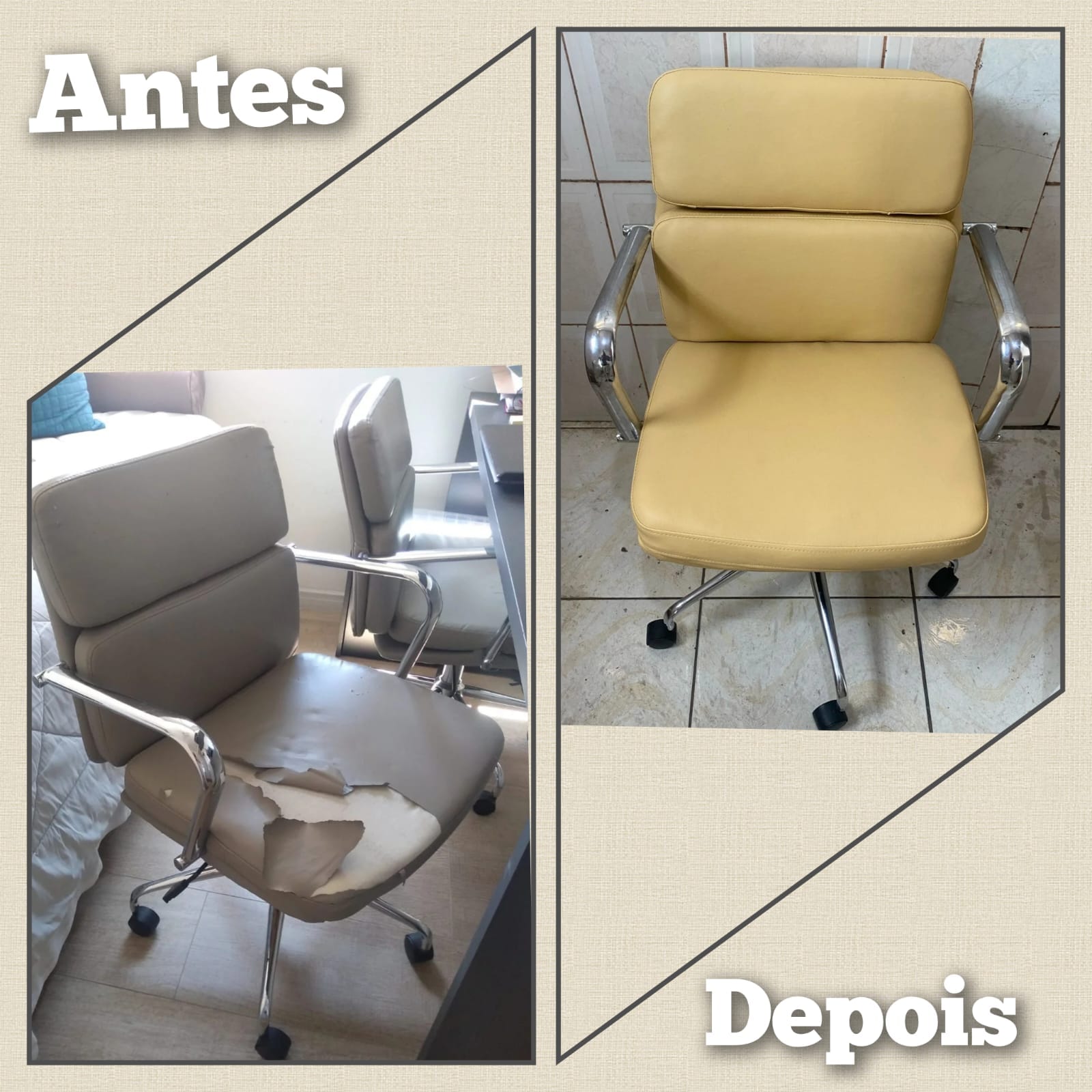 Reparos cadeira de escritorio